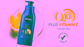 Nivea NIVEA Q10 Rich Firming Body Lotion Ad Commercial Brand Imagery Photoshoot 2