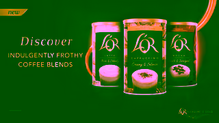 L'OR LOR Indulgently Frothy Coffee Blends Ad Commercial Brand Imagery Photoshoot 0