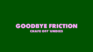 Bonds Bonds Chafe Off Goodbye Friction Ad Commercial Brand Imagery Photoshoot 2