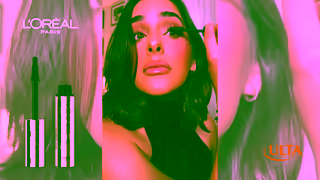 L'Oreal Paris Holiday Magic in a Tube LOreal Panorama Mascara Your Perfect Stocking Stuffer Pick Ad Commercial Brand Imagery Photoshoot 1