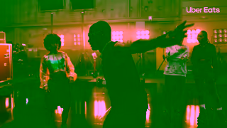 Uber Eats USHER FORGETS UBER EATS Ad Commercial Brand Imagery Photoshoot 0