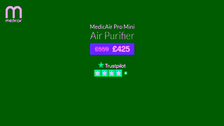 MedicAir Split the cost shop MedicAirs HEPA 14 air purifier with 3 interestfree instalments of 141 Ad Commercial Brand Imagery Photoshoot 2