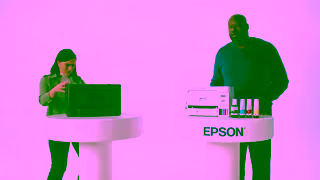 Epson CartridgeFree Printer Shaq Epson EcoTank Ad Commercial Brand Imagery Photoshoot 0