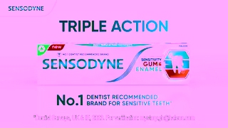 Sensodyne NEW Sensodyne Sensitivity Gum Enamel GBI 15 Secs Ad Commercial Brand Imagery Photoshoot 2