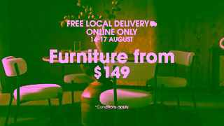 Freedom Furniture Free Local Delivery Online Only Ends Sunday Ad Commercial Brand Imagery Photoshoot 1