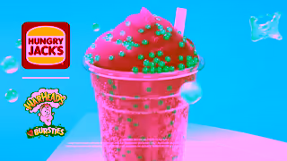 Hungry Jacks Hungry Jacks NEW Warheads Sour Watermelon Storm Ad Commercial Brand Imagery Photoshoot 1