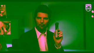 Philips Adam Scott chooses Philips Norelco for facial hair thatll freak out his kids Ad Commercial Brand Imagery Photoshoot 2