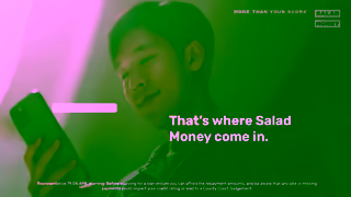 Salad Money Borrowing simplified with Salad Money Ad Commercial Brand Imagery Photoshoot 1