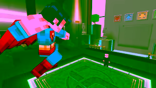 Minecraft Superman Ad Commercial Brand Imagery Photoshoot 1