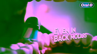 Oral-B OralB iO Removes up to 100 more plaque even in back molars Ad Commercial Brand Imagery Photoshoot 1