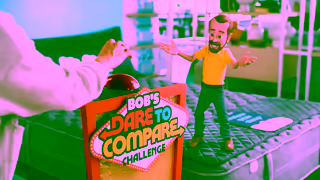 Bob's Discount Furniture Dare to Compare Bobs Signature Hybrid Mattress Ad Commercial Brand Imagery Photoshoot 0