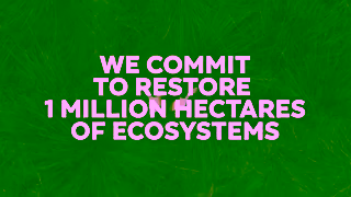 L'Oreal 1 million hectares of ecosystems restored by 2030 Ad Commercial Brand Imagery Photoshoot 1