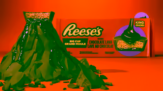 Reese's Chocolate Lava REESES Ad Commercial Brand Imagery Photoshoot 2