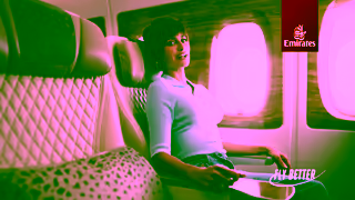 Emirates Premium Economy Emirates Ad Commercial Brand Imagery Photoshoot 2