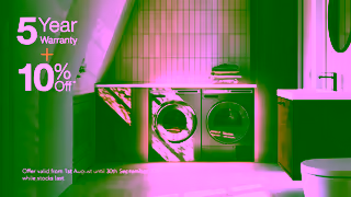 Winning Appliances ASKO Laundry Dishwasher 5 Year Warranty Promo Sept 2024 Ad Commercial Brand Imagery Photoshoot 0