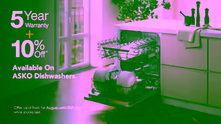 Winning Appliances ASKO Laundry Dishwasher 5 Year Warranty Promo Sept 2024 Ad Commercial Brand Imagery Photoshoot 1