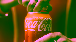 Coca-Cola CocaCola Orange Cream We All Scream for Orange Cream Ad Commercial Brand Imagery Photoshoot 0