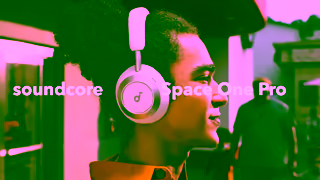 Soundcore Unfold to Go with soundcore Space One Pro BulkFree OntheGo Listening Ad Commercial Brand Imagery Photoshoot 2