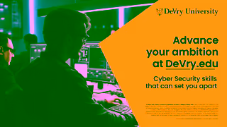 DeVry University Fight Cybercrime with 100 Online Cybersecurity Training Ad Commercial Brand Imagery Photoshoot 2