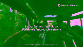 Vodafone Search fast with Android on Vodafone Vodafone UK Ad Commercial Brand Imagery Photoshoot 2