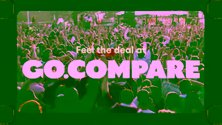 GoCompare Chants cheers crowds Ad Commercial Brand Imagery Photoshoot 2