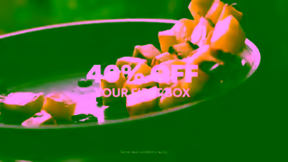 Woop! 40% Off First Box Code Switch Ad Commercial Brand Imagery Photoshoot 1