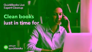 Intuit QuickBooks Live Expert Cleanup Ad Commercial Brand Imagery Photoshoot 2