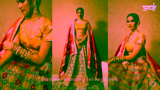 SOCH Discover the art of elegance with Sochs stunning lehenga sets Ad Commercial Brand Imagery Photoshoot 1