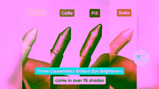 THRIVE Causemetics Thrive Causemetics Brilliant Eye Brightener Ad Commercial Brand Imagery Photoshoot 0