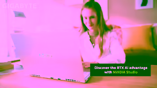 AORUS Discover the RTX AI Advantage with Adobe Premiere Pro AERO 16 OLED Ad Commercial Brand Imagery Photoshoot 0