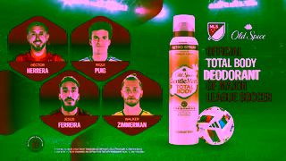 Old Spice MLS Total Body Spray No Messi 6s Old Spice Ad Commercial Brand Imagery Photoshoot 1