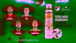 Old Spice MLS Total Body Spray No Messi 6s Old Spice Ad Commercial Brand Imagery Photoshoot 2