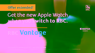 RBC Royal Bank Offer extended Get the new Apple Watch when you switch to RBC Ad Commercial Brand Imagery Photoshoot 2