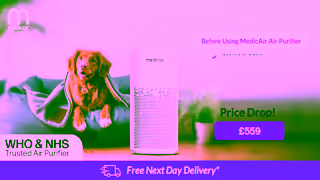 MedicAir MedicAir The Best HEPA 14 Air Purifier For Pet Dander Ad Commercial Brand Imagery Photoshoot 1