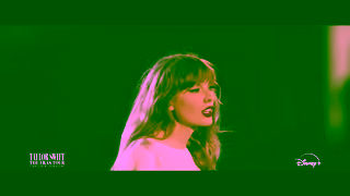 Disney Plus Taylor Swift The Eras Tour Taylors Version Now streaming only on Disney Ad Commercial Brand Imagery Photoshoot 1