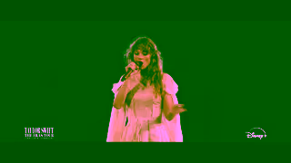 Disney Plus Taylor Swift The Eras Tour Taylors Version Now streaming only on Disney Ad Commercial Brand Imagery Photoshoot 2