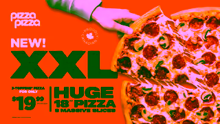 Pizza Pizza NEW 18 XXL Pizza Ad Commercial Brand Imagery Photoshoot 1