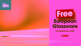 Coles Coles European Glassware Bonus glassware credit Ad Commercial Brand Imagery Photoshoot 0