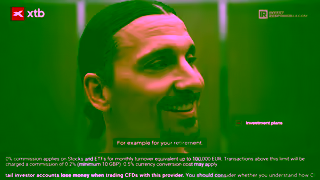 XTB At XTB money works for Zlatan not Zlatan for money Ad Commercial Brand Imagery Photoshoot 1