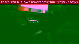 DESKY EOFY SALE Save 150 on Desks Ergo Chairs 20 off Accessories On Now Ad Commercial Brand Imagery Photoshoot 0