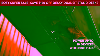 DESKY EOFY SALE Save 150 on Desks Ergo Chairs 20 off Accessories On Now Ad Commercial Brand Imagery Photoshoot 1