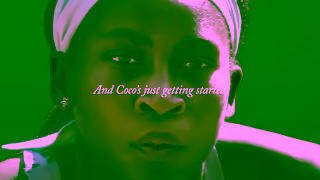 ROLEX Coco Gauff On the rise to greatness Ad Commercial Brand Imagery Photoshoot 2
