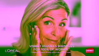 Chemist Warehouse LOreal Paris Skinvestment Ad Commercial Brand Imagery Photoshoot 2