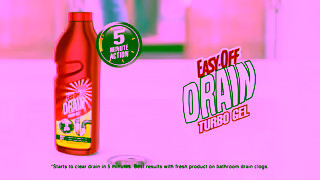 EasyOff Easy Off Drain Turbo Gel 15s Ad Commercial Brand Imagery Photoshoot 2