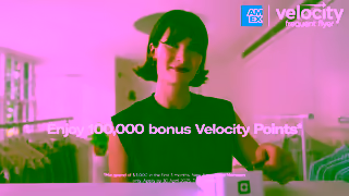 Velocity Amex x Velocity Fast track to finer things 100K Points 6sec Ad Commercial Brand Imagery Photoshoot 0