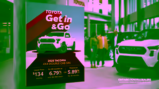 Ontario Toyota Dealers TDMD53025D15E TrailDay TACOMA CE Oct 15Eng OLV Ad Commercial Brand Imagery Photoshoot 2