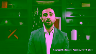 Global X ETFs Macro Minute Fed Holds Interest Rates Steady as of 5124 Ad Commercial Brand Imagery Photoshoot 1