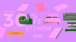 Ecosa Ecosa 30FF Sleep Frenzy Animation Ad Commercial Brand Imagery Photoshoot 1
