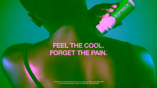 Biofreeze Biofreeze Forget the Pain Ad Commercial Brand Imagery Photoshoot 1