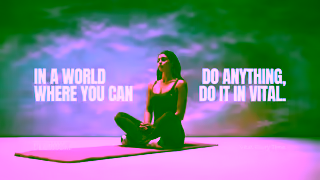 Gymshark VITAL UNIVERSE YOGA Ad Commercial Brand Imagery Photoshoot 1